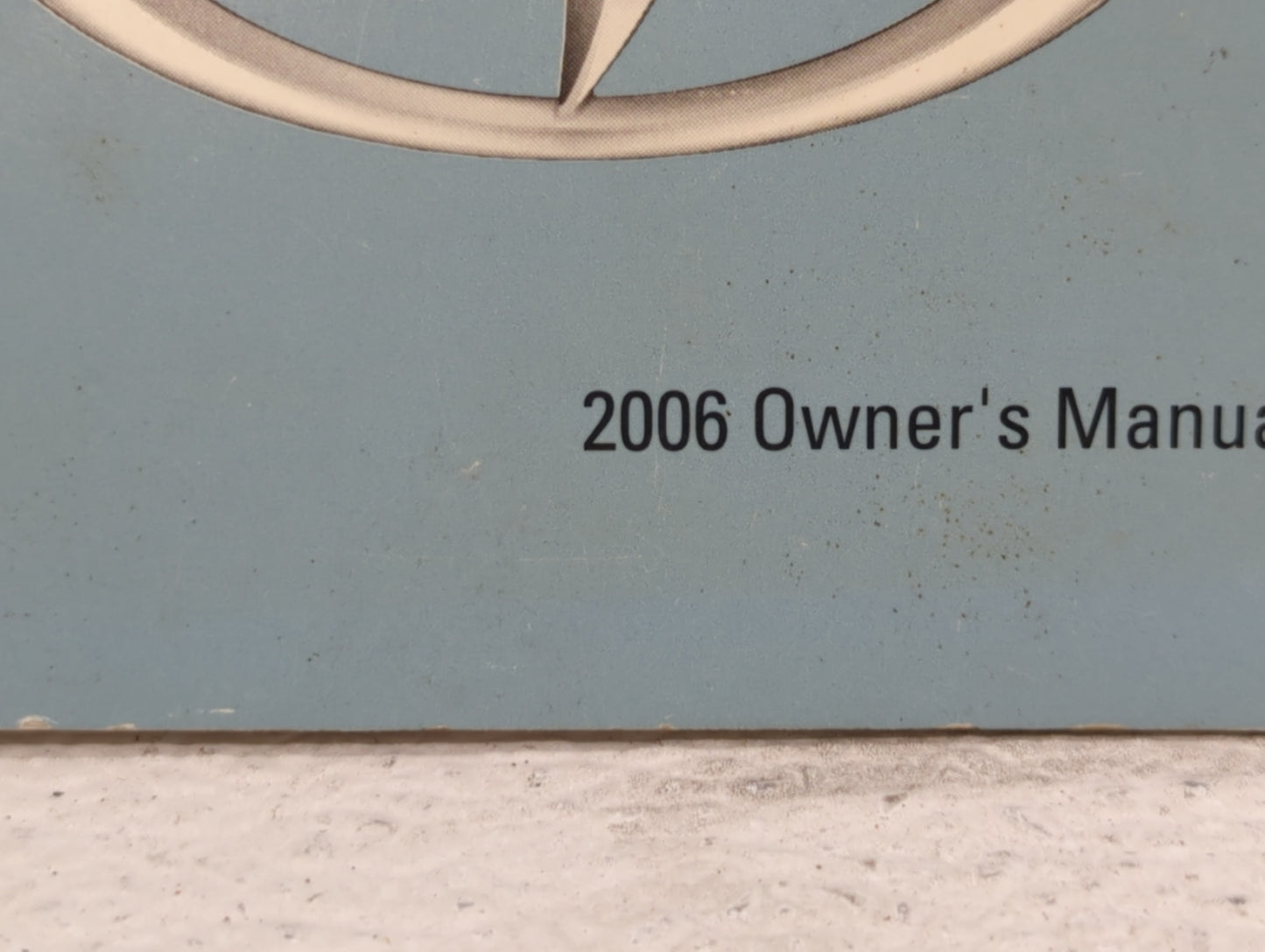 2006 Scion Tc Owners Manual Book Guide OEM Used Auto Parts - Oemusedautoparts1.com