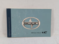2006 Scion Tc Owners Manual Book Guide OEM Used Auto Parts - Oemusedautoparts1.com