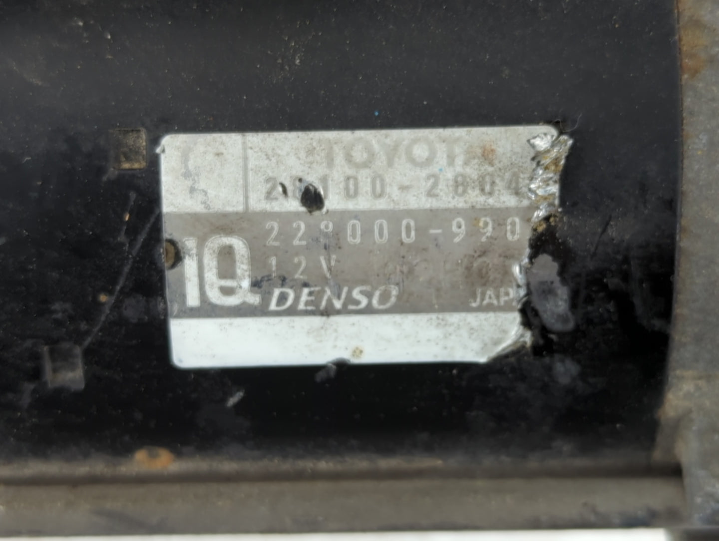 2006-2010 Scion Tc Car Starter Motor Solenoid OEM P/N:TN428000-2804 228000-990 Fits OEM Used Auto Parts - Oemusedautoparts1.