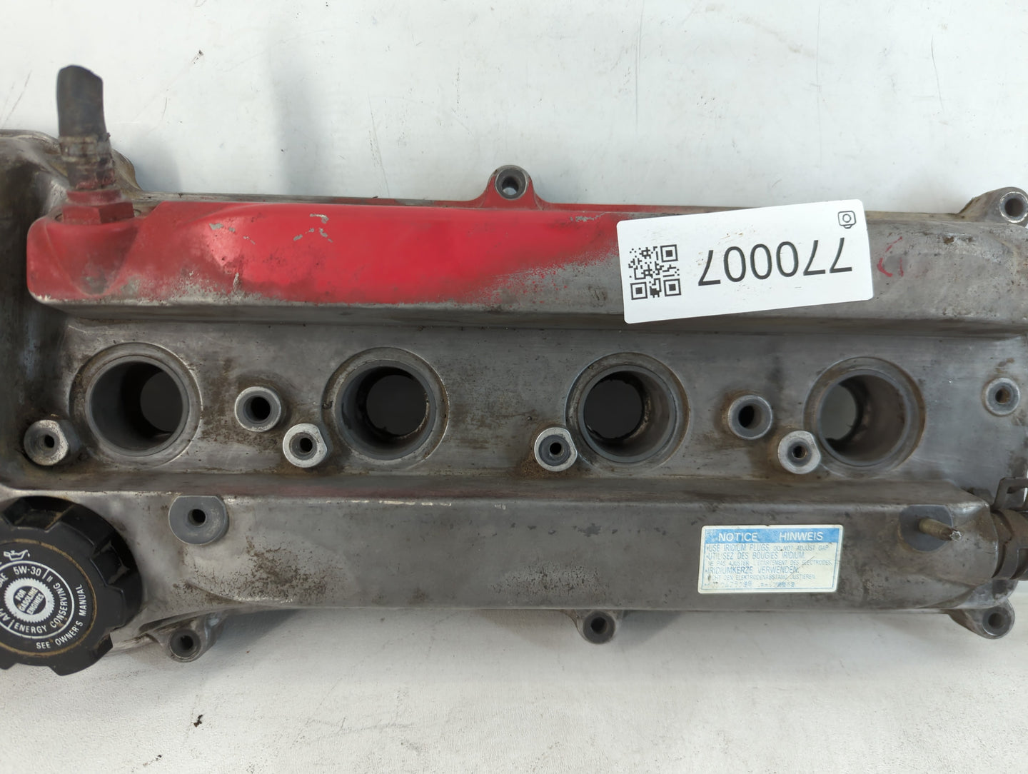 2006 Scion Tc Driver Left Cylinder Head Valve Cover Fits OEM Used Auto Parts - Oemusedautoparts1.com