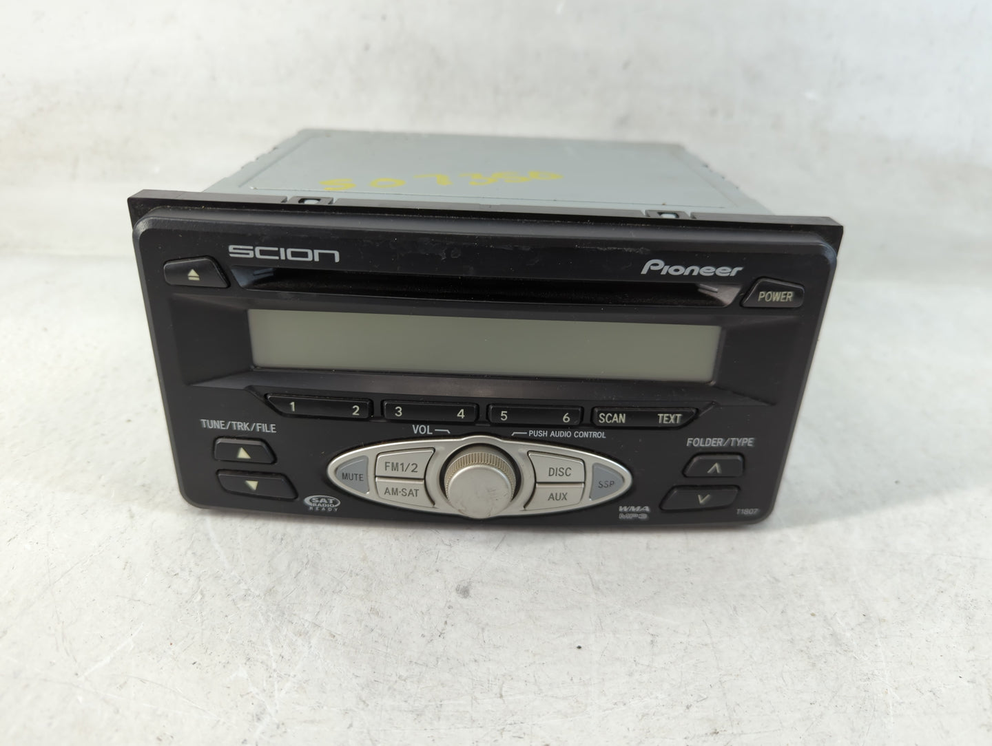 2006-2007 Scion Tc Radio AM FM Cd Player Receiver Replacement P/N:08600-21800 Fits Fits 2006 2007 OEM Used Auto Parts - Oemu