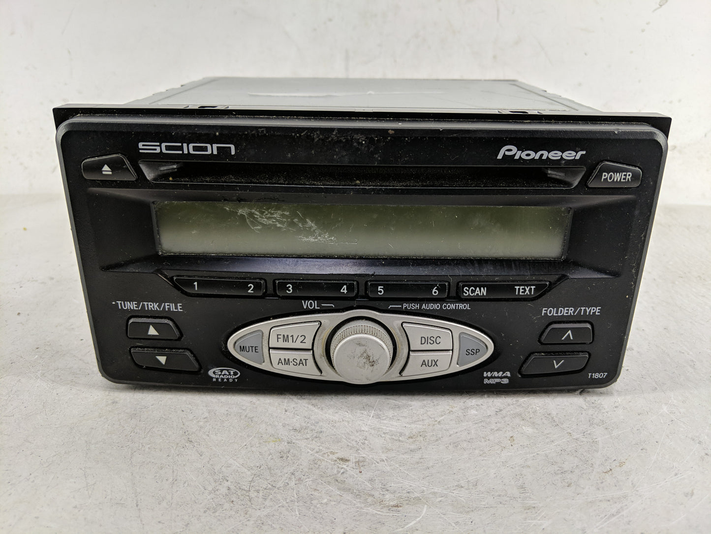 2006 Scion Xa Radio AM FM Cd Player Receiver Replacement P/N:08600-21800 Fits OEM Used Auto Parts - Oemusedautoparts1.com
