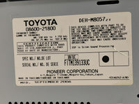 2006 Scion Xa Radio AM FM Cd Player Receiver Replacement P/N:08600-21800 Fits OEM Used Auto Parts - Oemusedautoparts1.com