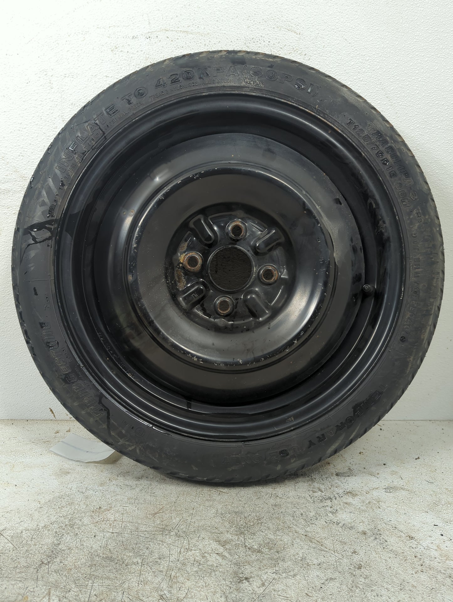 2004-2006 Scion Xb Spare Donut Tire Wheel Rim Oem 1218922 - Oemusedautoparts1.com
