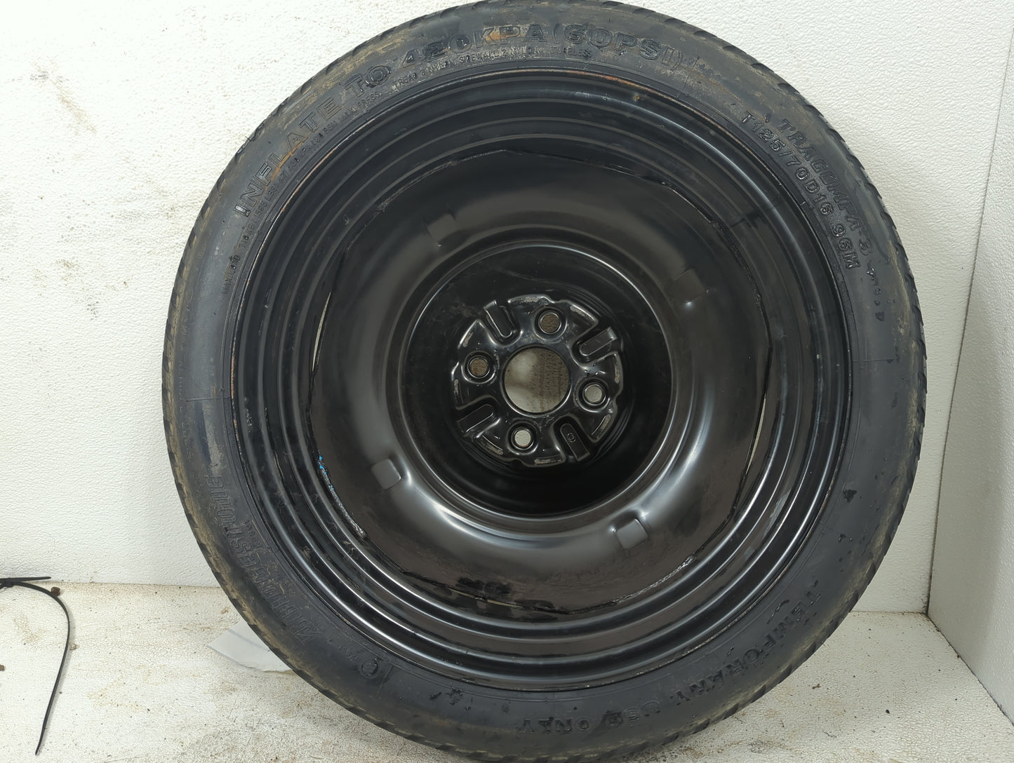2004-2006 Scion Xb Spare Donut Tire Wheel Rim Oem 1218922 - Oemusedautoparts1.com