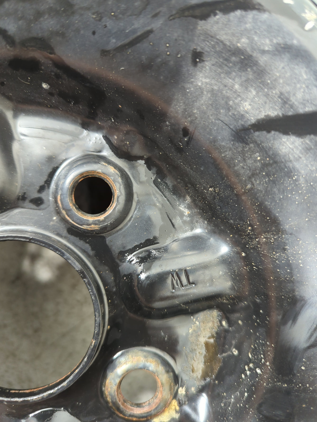 2004-2006 Scion Xb Spare Donut Tire Wheel Rim Oem 1218922 - Oemusedautoparts1.com
