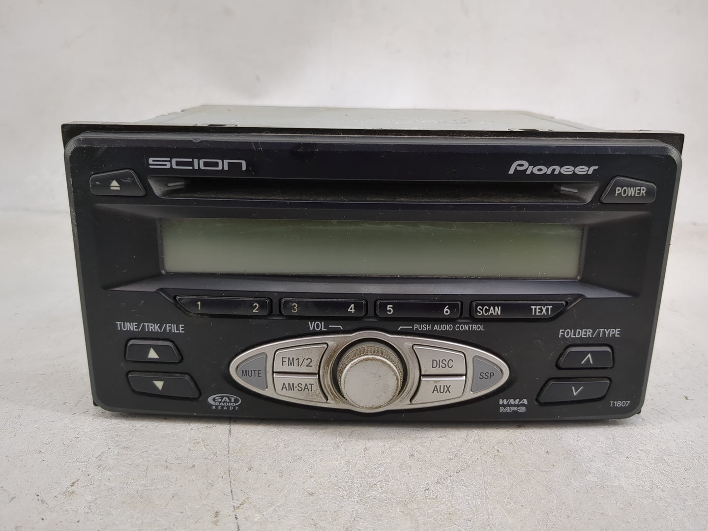 2006 Scion Xb Radio AM FM Cd Player Receiver Replacement Fits OEM Used Auto Parts - Oemusedautoparts1.com