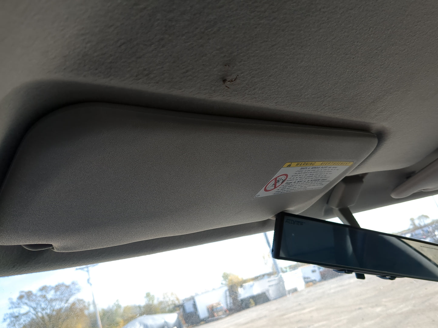 2004-2006 Scion Xb Sun Visor Shade Replacement Driver Left Mirror Fits Fits 2004 2005 2006 OEM Used Auto Parts - Oemusedauto