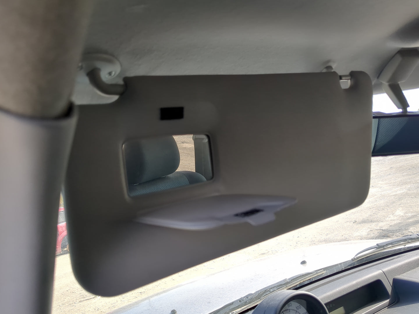 2004-2006 Scion Xb Sun Visor Shade Replacement Driver Left Mirror Fits Fits 2004 2005 2006 OEM Used Auto Parts - Oemusedauto