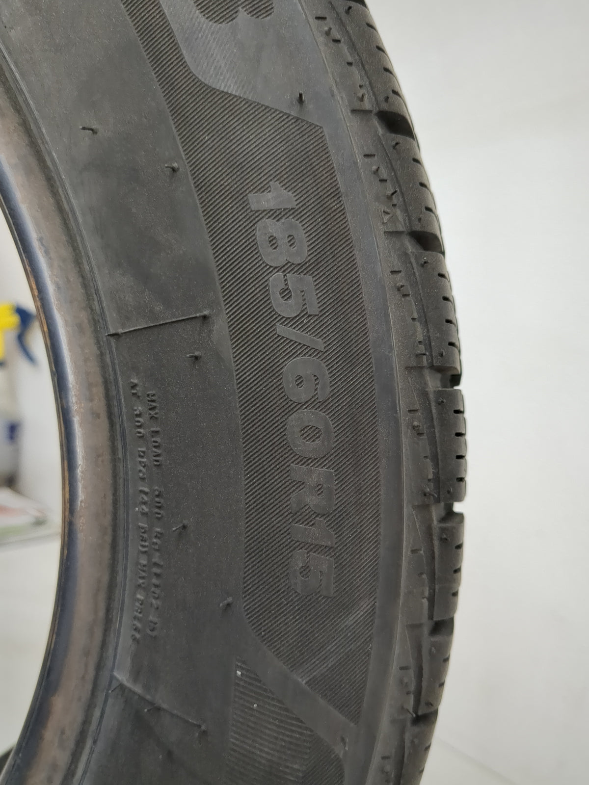 Used Tire 185/60R15 BRIDGESTONE WEATHERPEAK 84H - Tread Depth 8/32 - Oemusedautoparts1.com