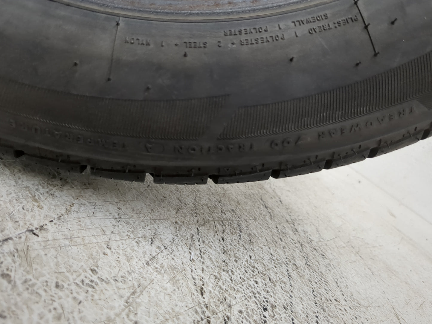 Used Tire 185/60R15 BRIDGESTONE WEATHERPEAK 84H - Tread Depth 8/32 - Oemusedautoparts1.com