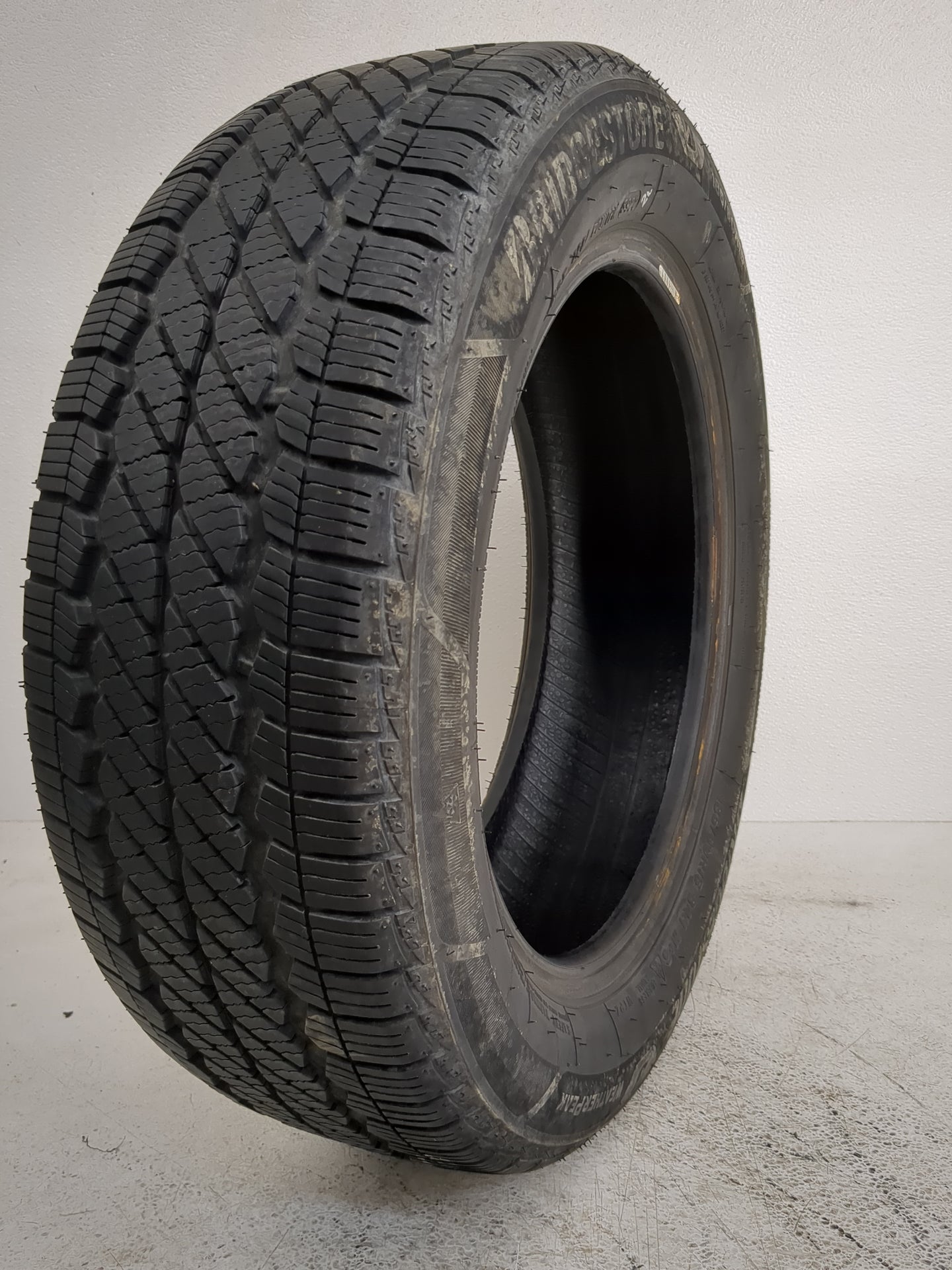 Used Tire 185/60R15 BRIDGESTONE WEATHERPEAK 84H - Tread Depth 8/32 - Oemusedautoparts1.com