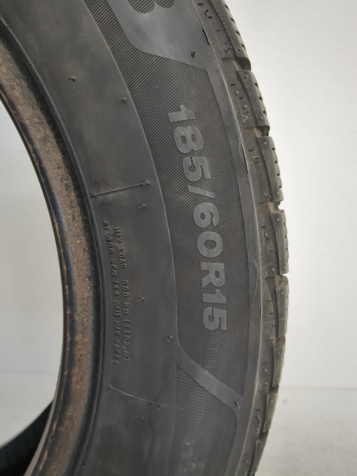 Used Tire 185/60R15 BRIDGESTONE WEATHERPEAK 84H - Tread Depth 6.5/32 - Oemusedautoparts1.com