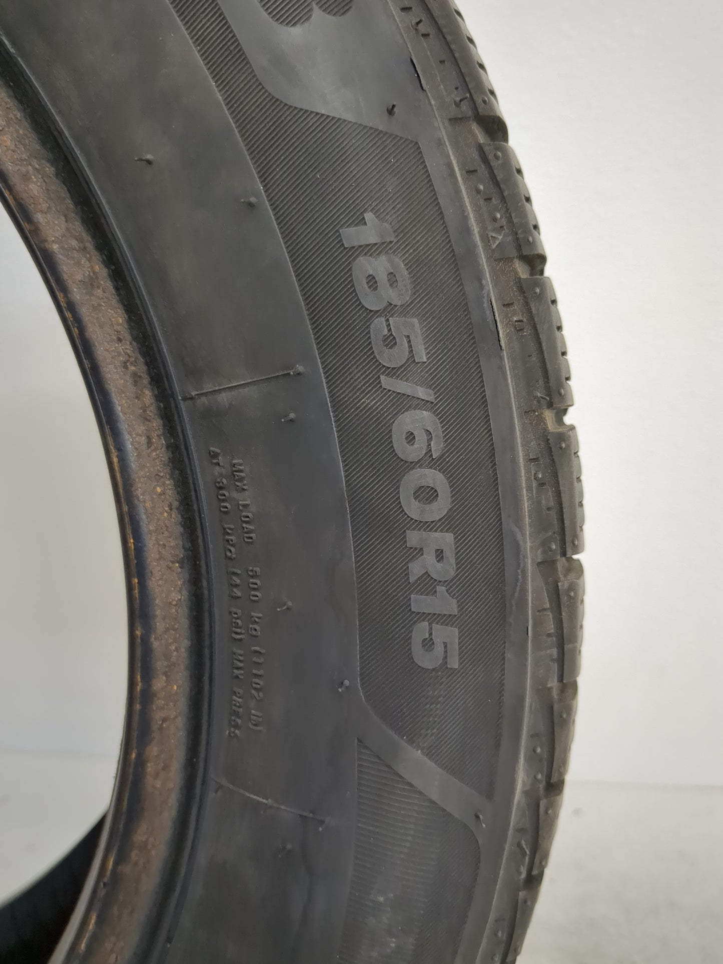 Used Tire 185/60R15 BRIDGESTONE WEATHERPEAK 84H - Tread Depth 6.5/32 - Oemusedautoparts1.com