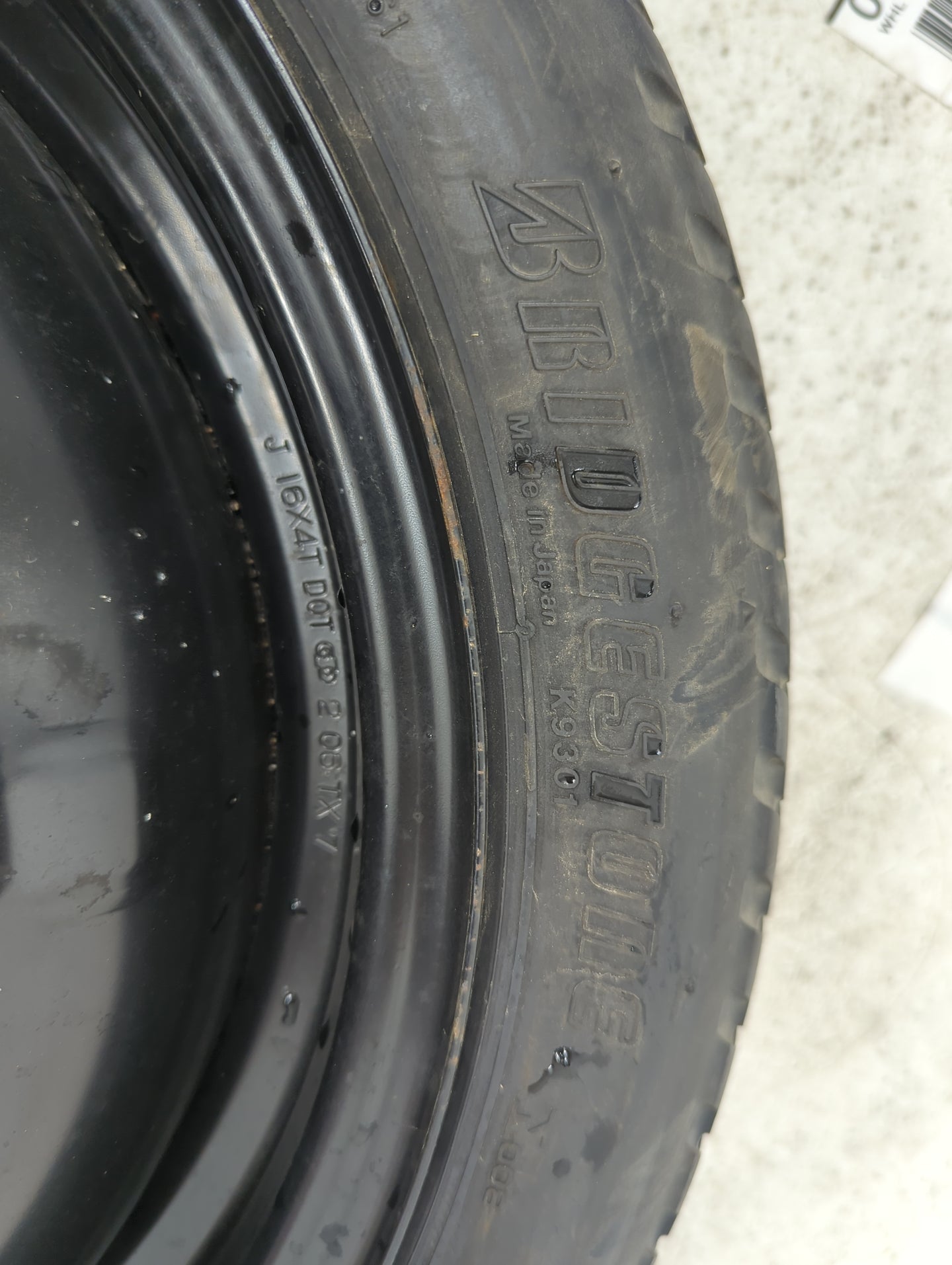 2006 Scion Xb Xb Spare Donut Tire Wheel Rim Oem - Oemusedautoparts1.com