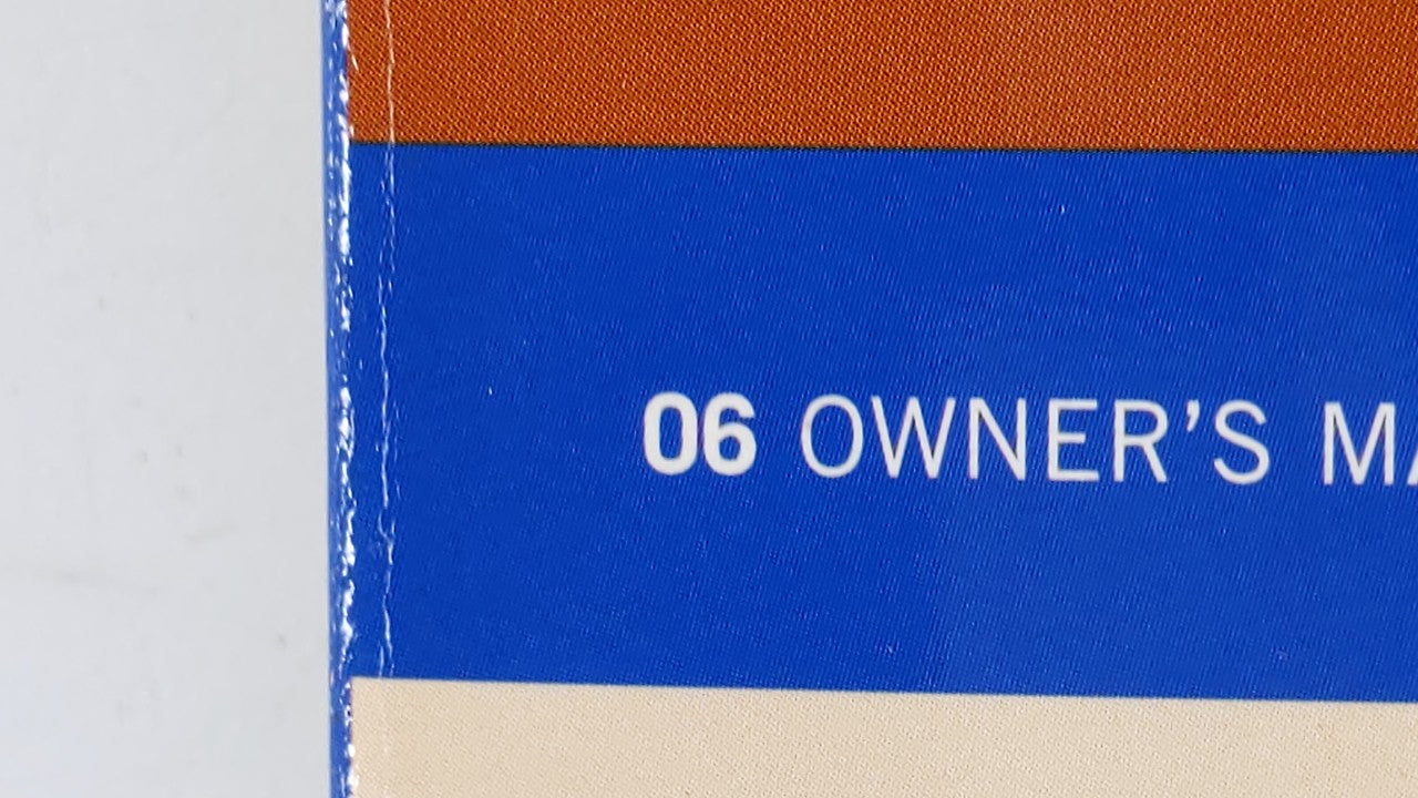 2006 Subaru Forester Owners Manual Book Guide OEM Used Auto Parts - Oemusedautoparts1.com