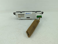2006 Subaru Forester Digitial Dash Clock P/N:85201SA010 Fits OEM Used Auto Parts - Oemusedautoparts1.com