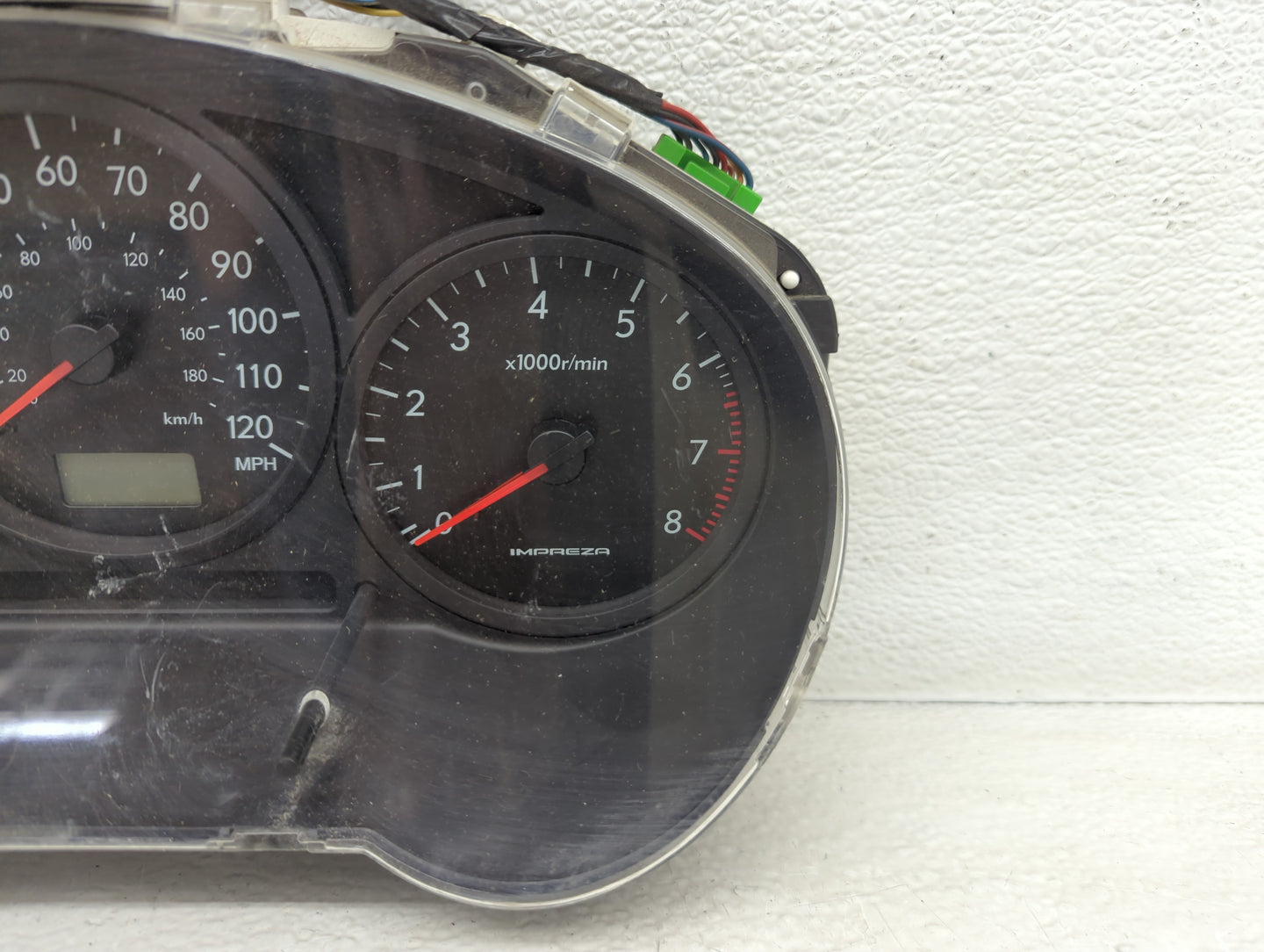 2006 Subaru Impreza Instrument Cluster Speedometer Gauges P/N:85002FE110 Fits OEM Used Auto Parts - Oemusedautoparts1.com