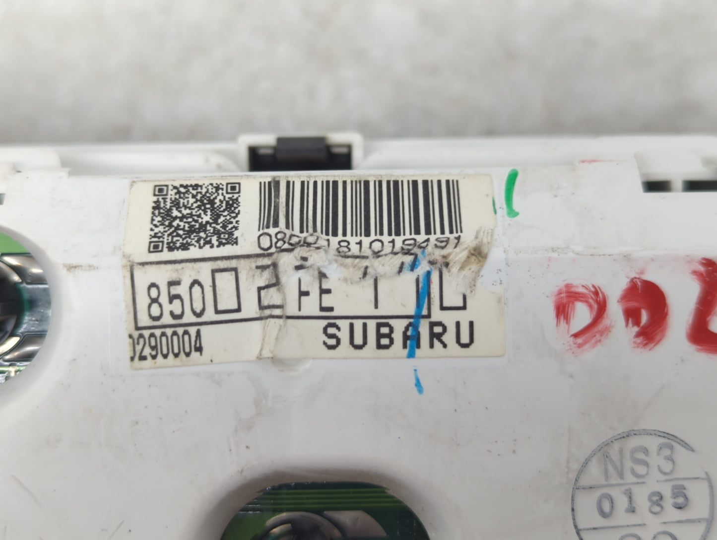 2006 Subaru Impreza Instrument Cluster Speedometer Gauges P/N:85002FE110 Fits OEM Used Auto Parts - Oemusedautoparts1.com