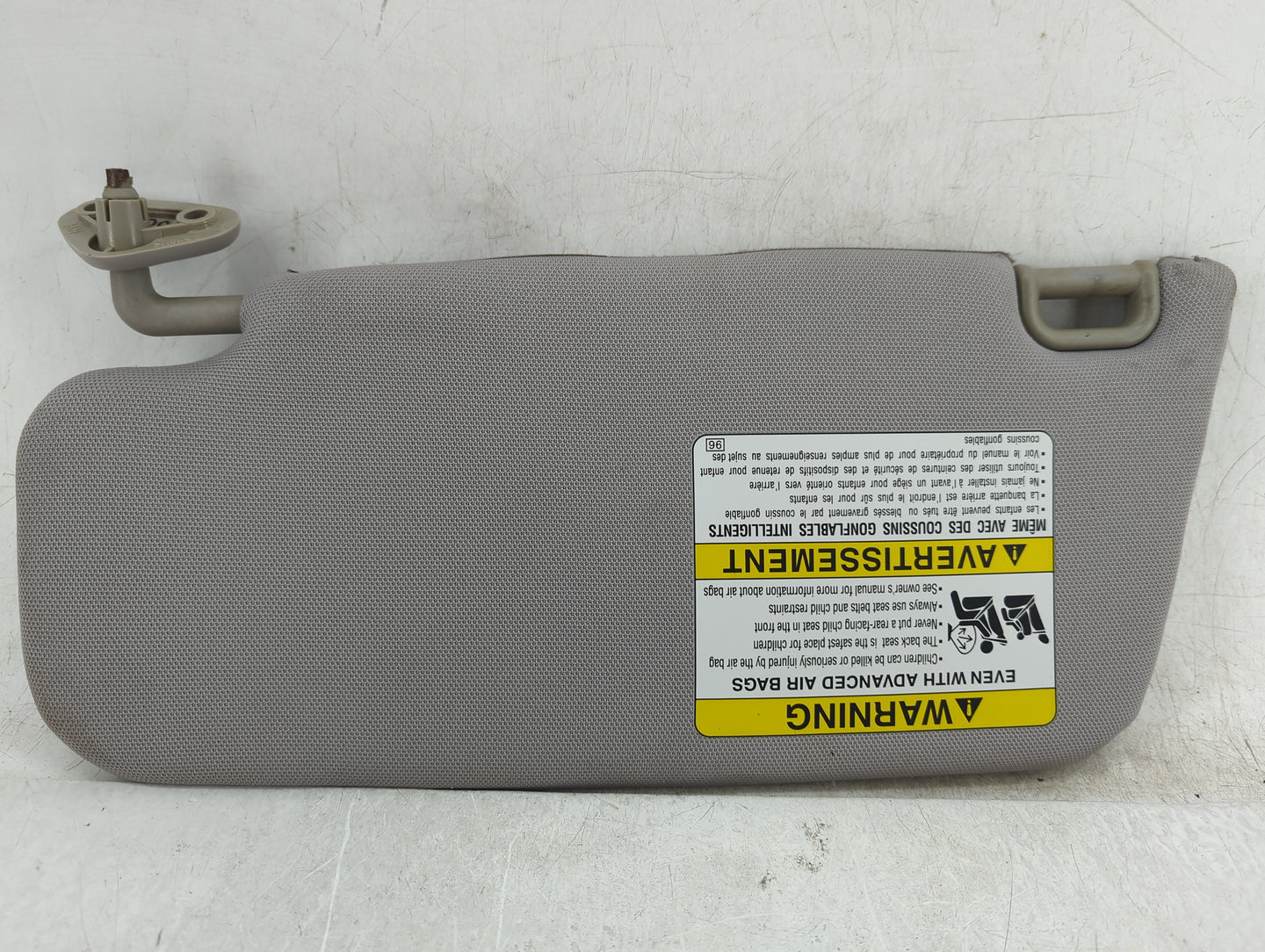 2006-2007 Subaru Impreza Sun Visor Shade Replacement Passenger Right Mirror Fits Fits 2006 2007 OEM Used Auto Parts - Oemuse