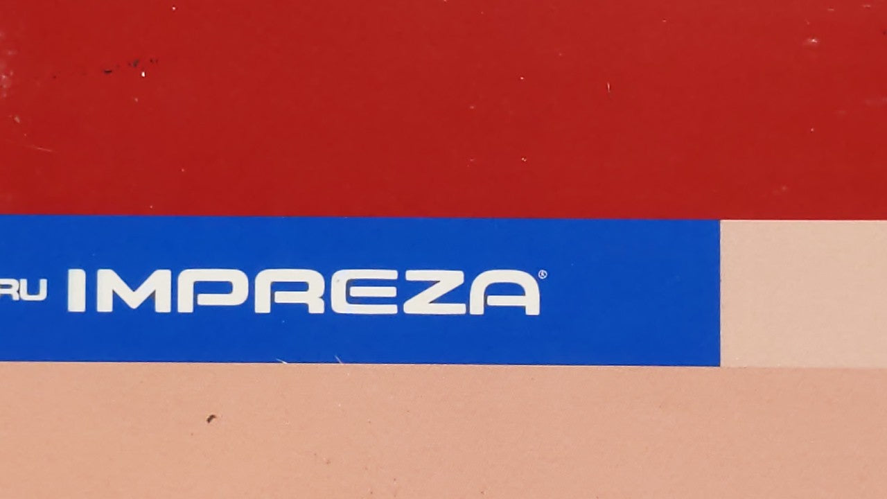2006 Subaru Impreza Owners Manual Book Guide OEM Used Auto Parts - Oemusedautoparts1.com