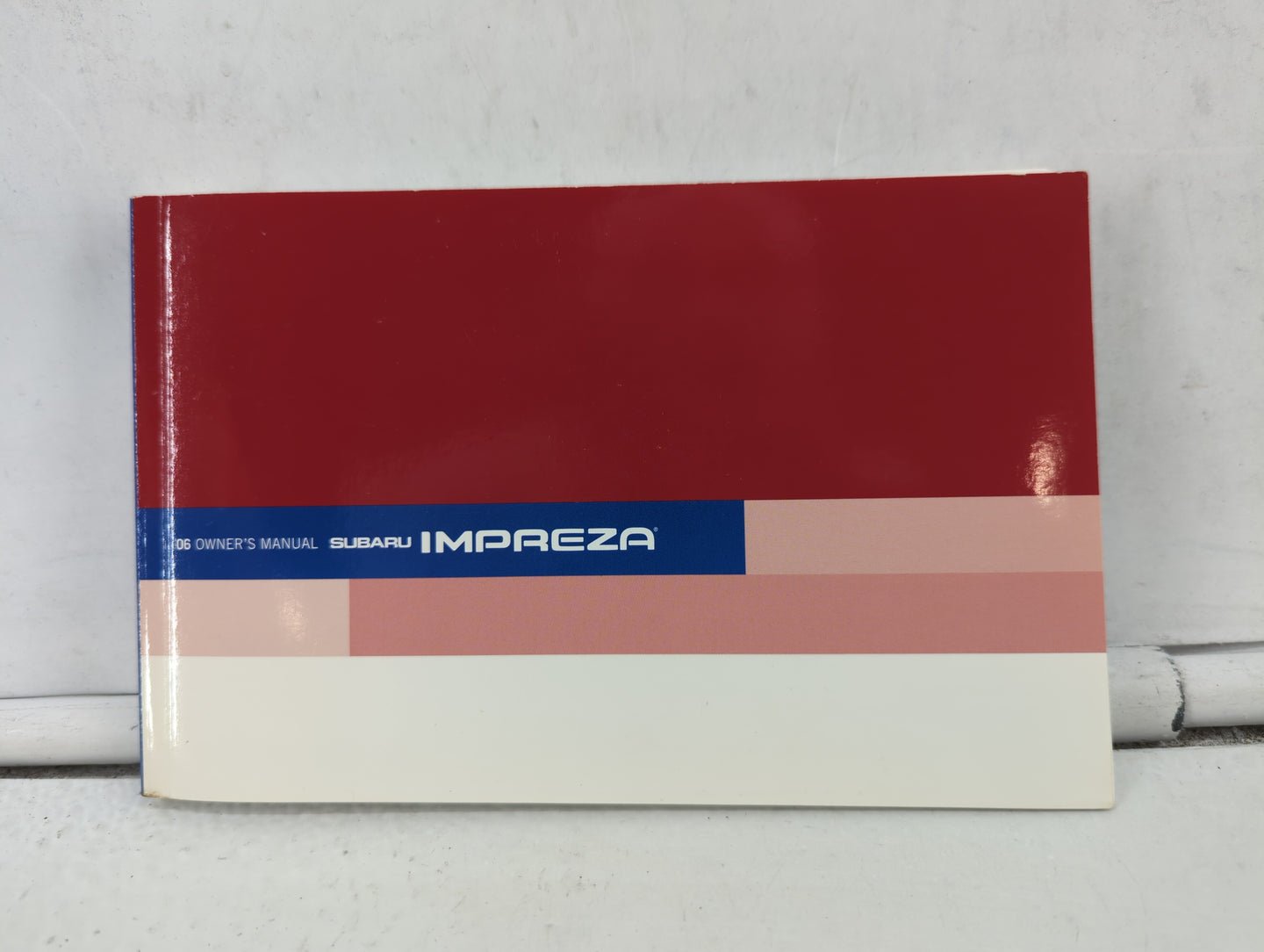 2006 Subaru Impreza Owners Manual Book Guide OEM Used Auto Parts - Oemusedautoparts1.com