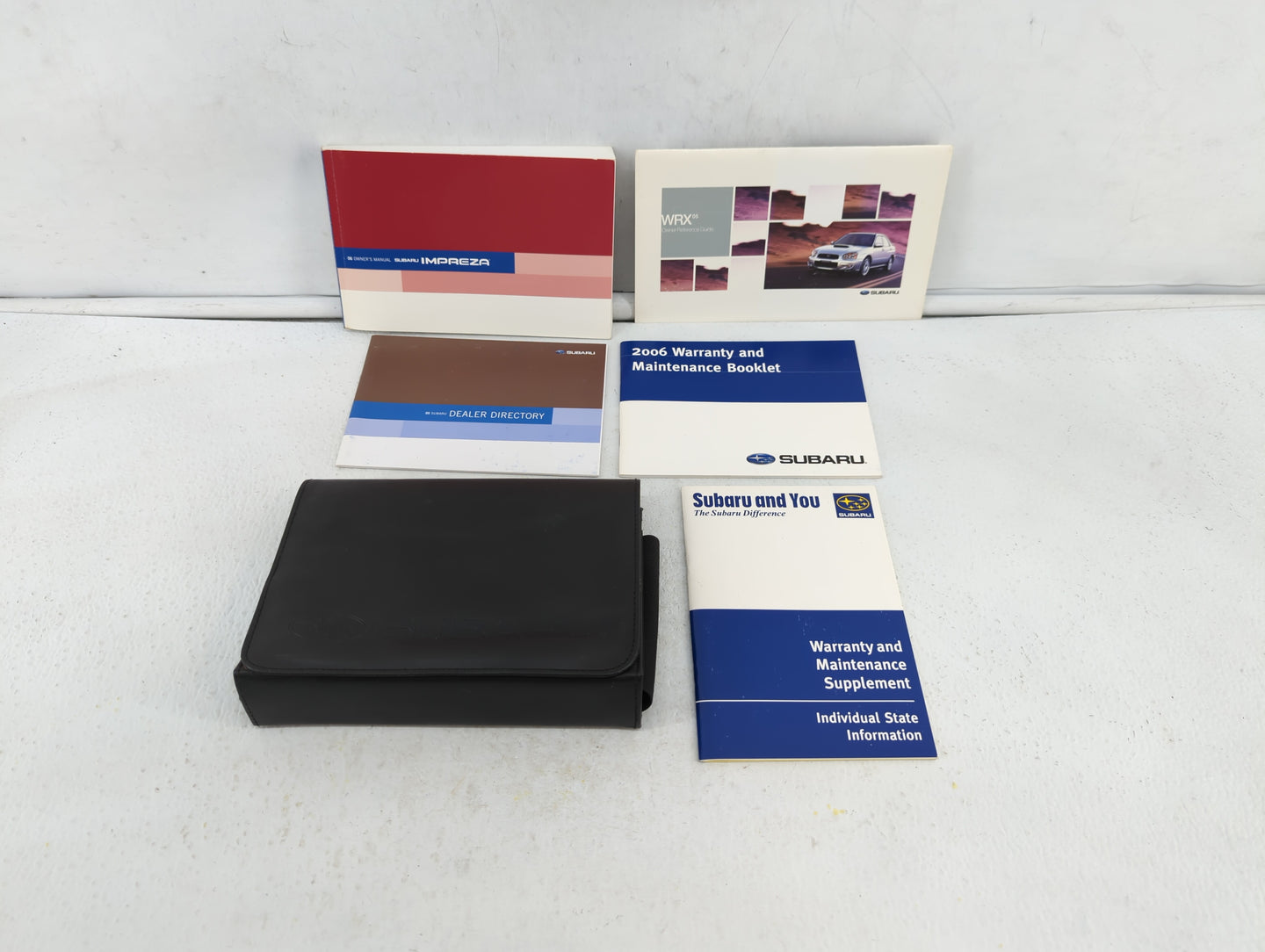 2006 Subaru Impreza Owners Manual Book Guide OEM Used Auto Parts - Oemusedautoparts1.com