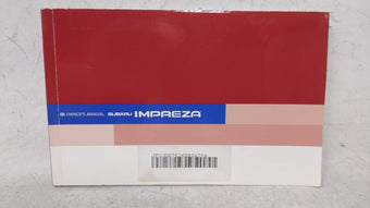 compare product 2006 Subaru Impreza Owners Manual Book Guide OEM Used Auto Parts