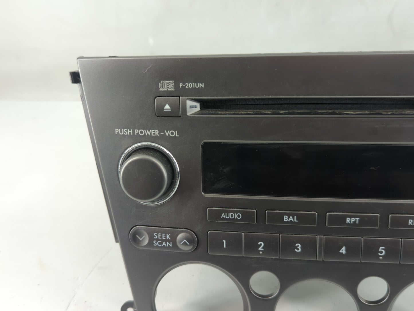 2005-2006 Subaru Legacy Radio AM FM Cd Player Receiver Replacement Fits Fits 2005 2006 OEM Used Auto Parts - Oemusedautopart