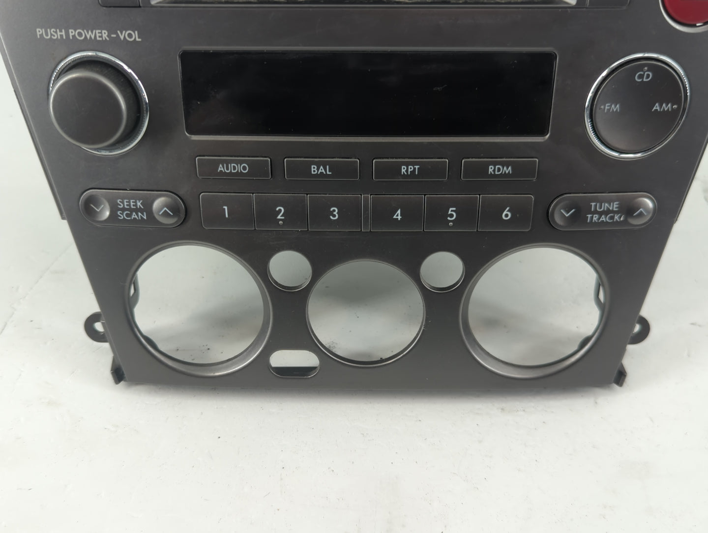 2005-2006 Subaru Legacy Radio AM FM Cd Player Receiver Replacement Fits Fits 2005 2006 OEM Used Auto Parts - Oemusedautopart