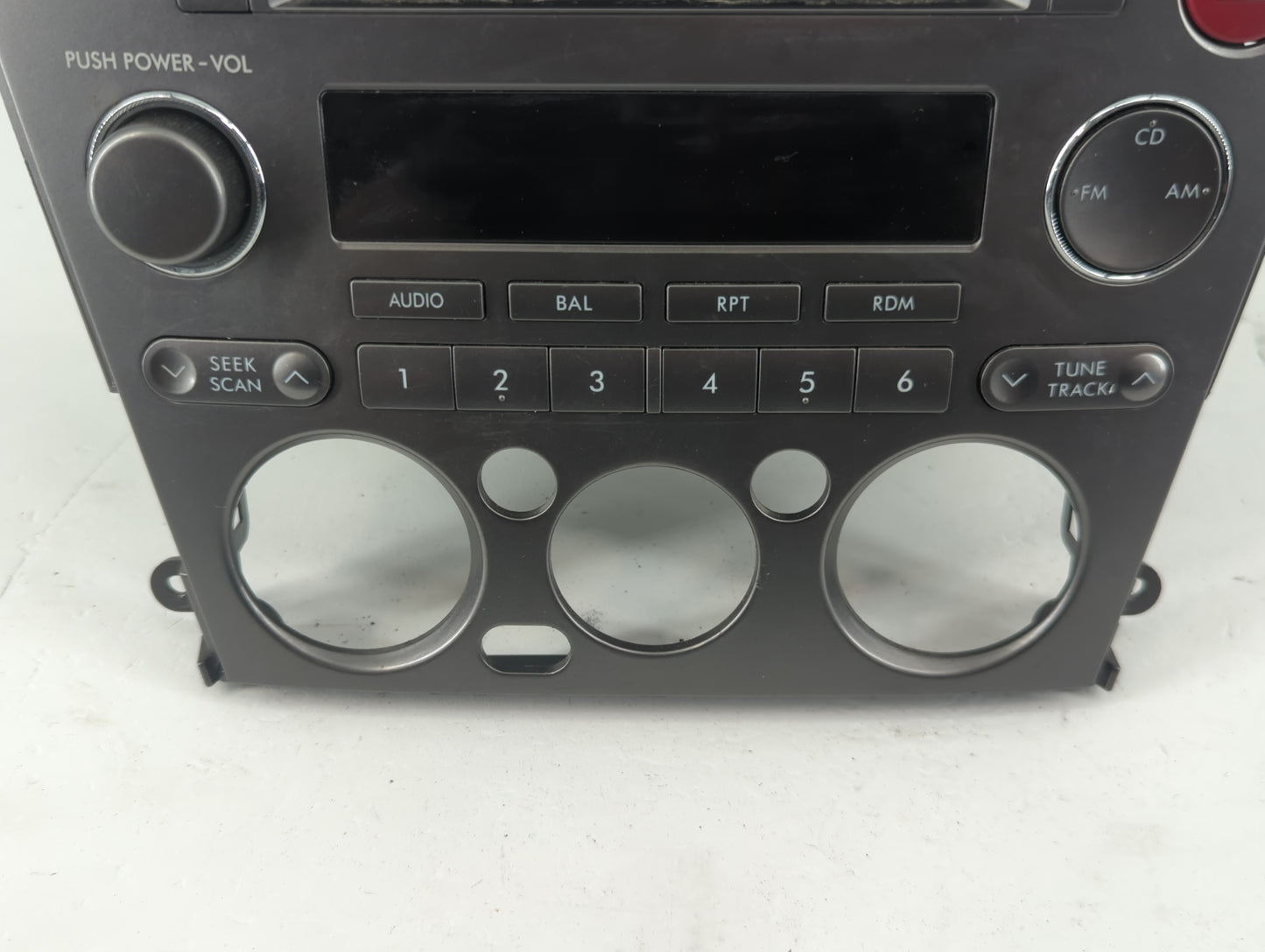 2005-2006 Subaru Legacy Radio AM FM Cd Player Receiver Replacement Fits Fits 2005 2006 OEM Used Auto Parts - Oemusedautopart