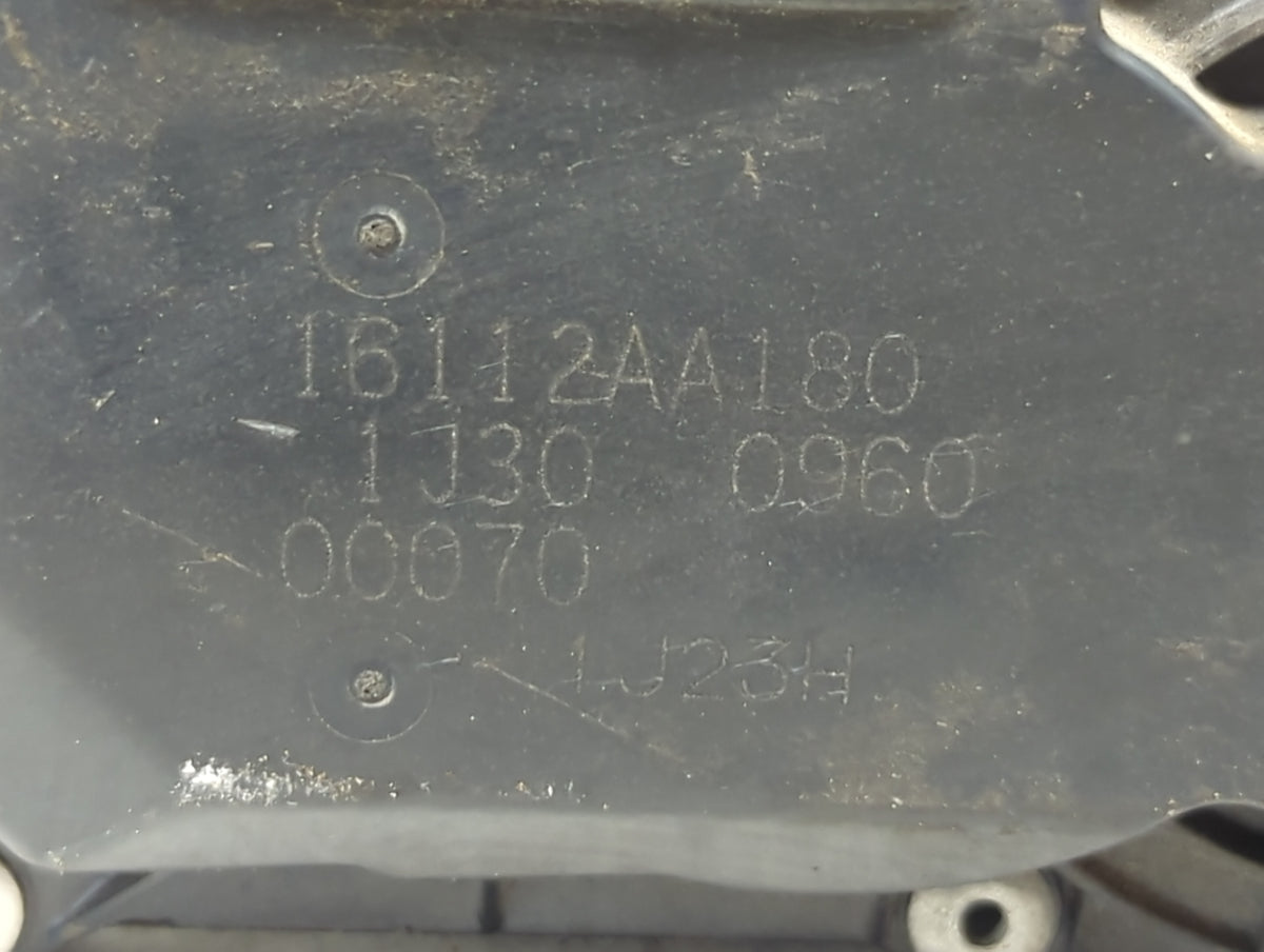 2006-2009 Subaru Legacy Throttle Body P/N:16112AA180 Fits Fits 2006 2007 2008 2009 2010 OEM Used Auto Parts - Oemusedautopar