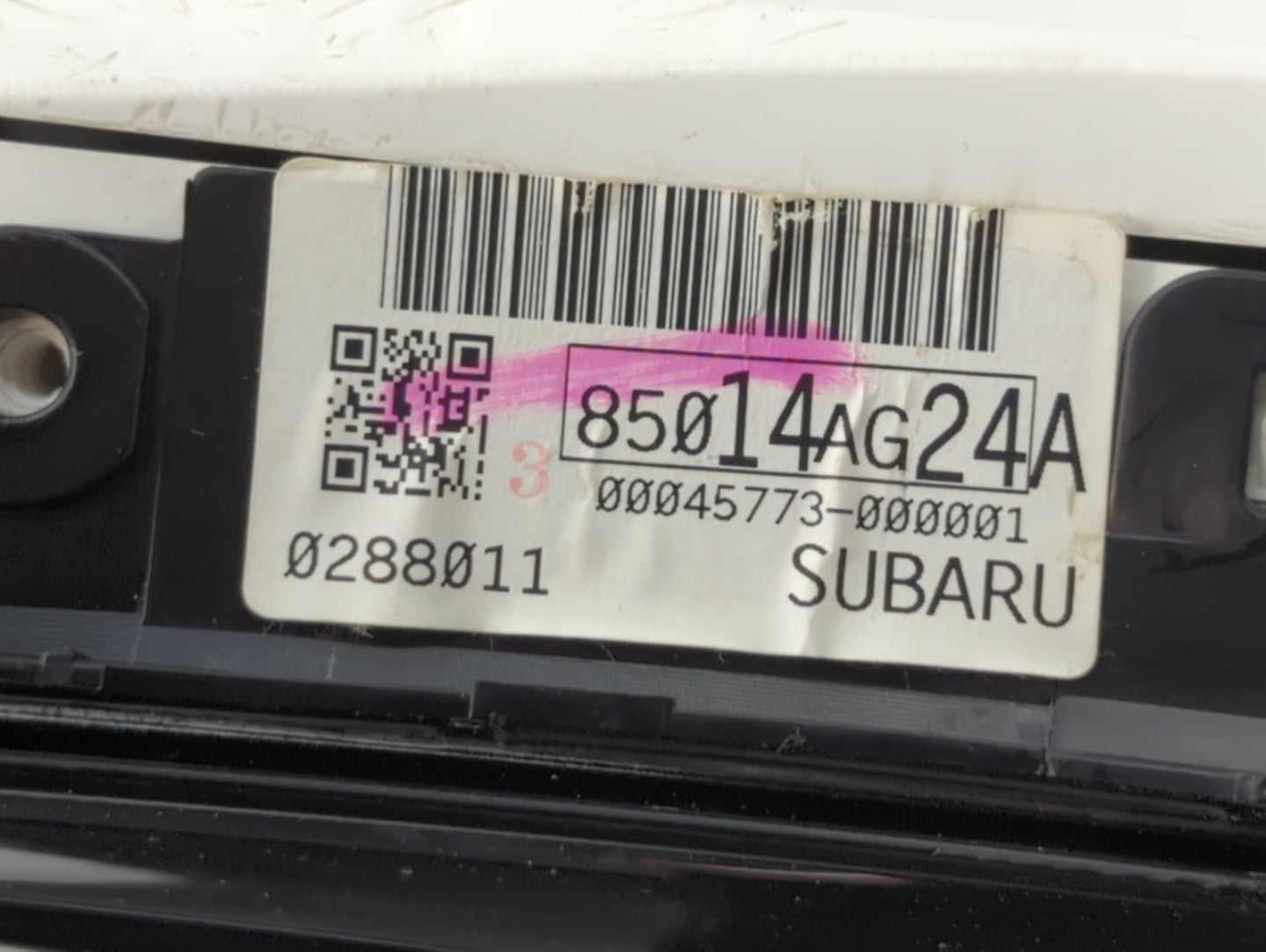2006 Subaru Legacy Instrument Cluster Speedometer Gauges P/N:85014AG15A 85014AG24A Fits OEM Used Auto Parts - Oemusedautopar
