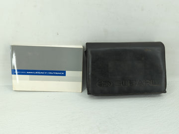 2006 Subaru Legacy Owners Manual Book Guide OEM Used Auto Parts - Oemusedautoparts1.com