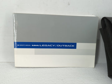 2006 Subaru Legacy Owners Manual Book Guide OEM Used Auto Parts