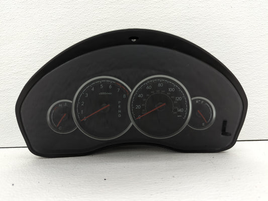 2006 Subaru Legacy Instrument Cluster Speedometer Gauges P/N:85014AG15A Fits OEM Used Auto Parts - Oemusedautoparts1.com