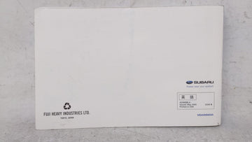 2006 Subaru Legacy Owners Manual Book Guide OEM Used Auto Parts