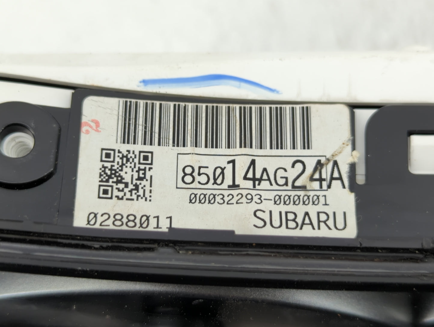 2006 Subaru Legacy Instrument Cluster Speedometer Gauges P/N:85014AG24A Fits OEM Used Auto Parts - Oemusedautoparts1.com