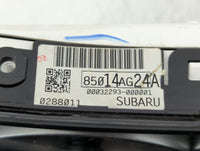 2006 Subaru Legacy Instrument Cluster Speedometer Gauges P/N:85014AG24A Miles: Fits OEM Used Auto Parts - Oemusedautoparts1.