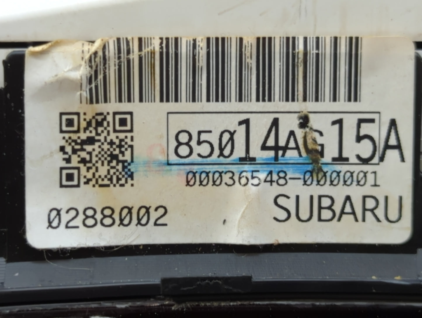 2006 Subaru Legacy Instrument Cluster Speedometer Gauges P/N:0288002 85014AG15A Fits OEM Used Auto Parts - Oemusedautoparts1