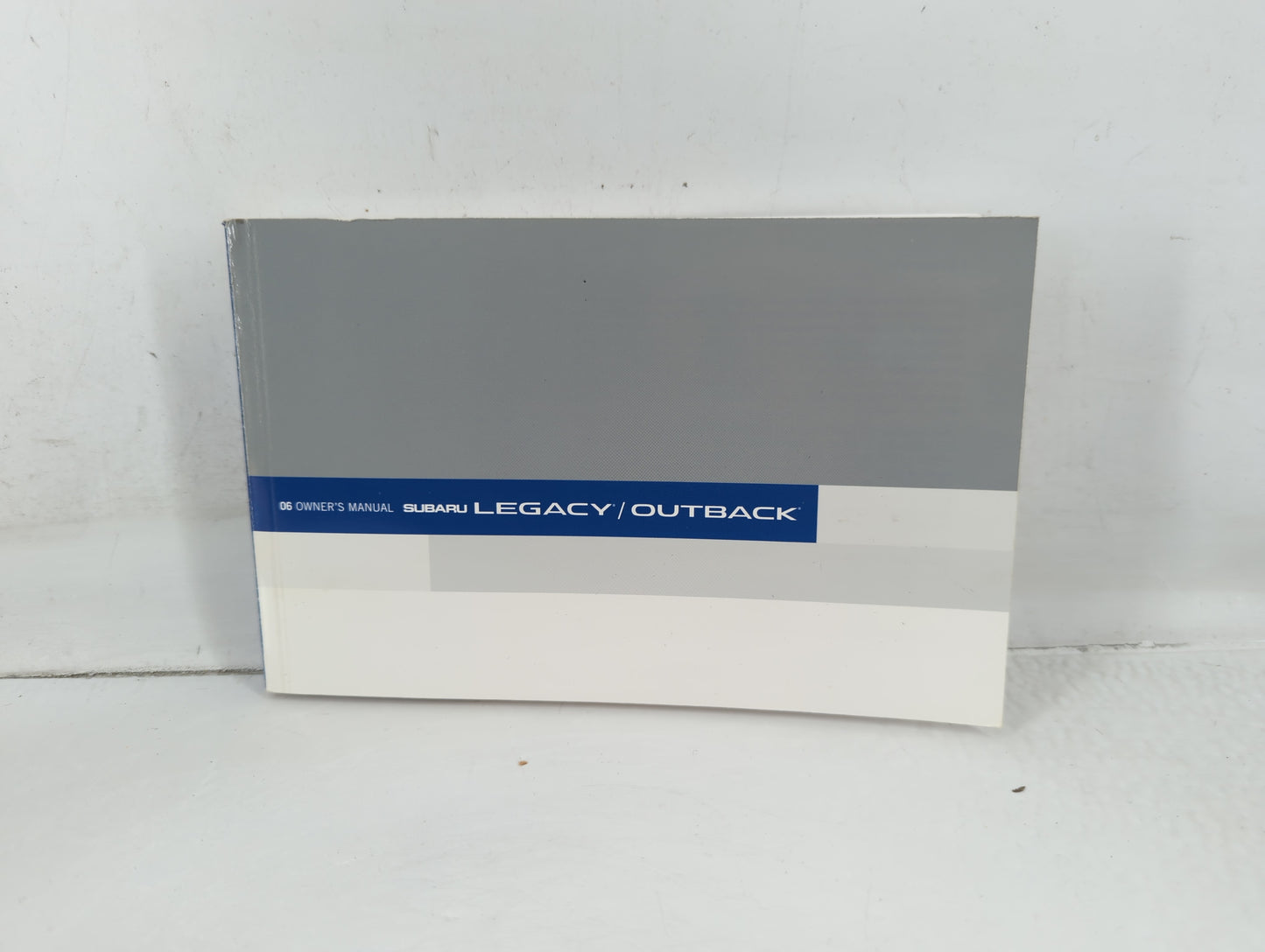 2006 Subaru Legacy Owners Manual Book Guide P/N:MSA5M0604A A2390BE-B OEM Used Auto Parts - Oemusedautoparts1.com