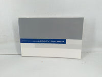 2006 Subaru Legacy Owners Manual Book Guide P/N:MSA5M0604A A2390BE-B OEM Used Auto Parts - Oemusedautoparts1.com