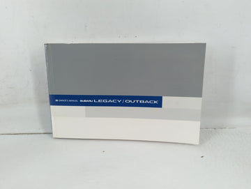 2006 Subaru Legacy Owners Manual Book Guide P/N:MSA5M0604A A2390BE-B OEM Used Auto Parts - Oemusedautoparts1.com