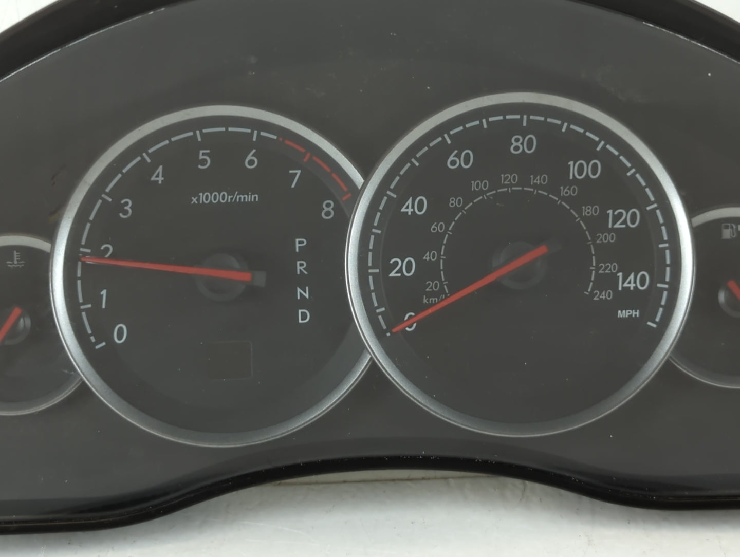 2006 Subaru Legacy Instrument Cluster Speedometer Gauges P/N:85014AG24A Fits OEM Used Auto Parts - Oemusedautoparts1.com