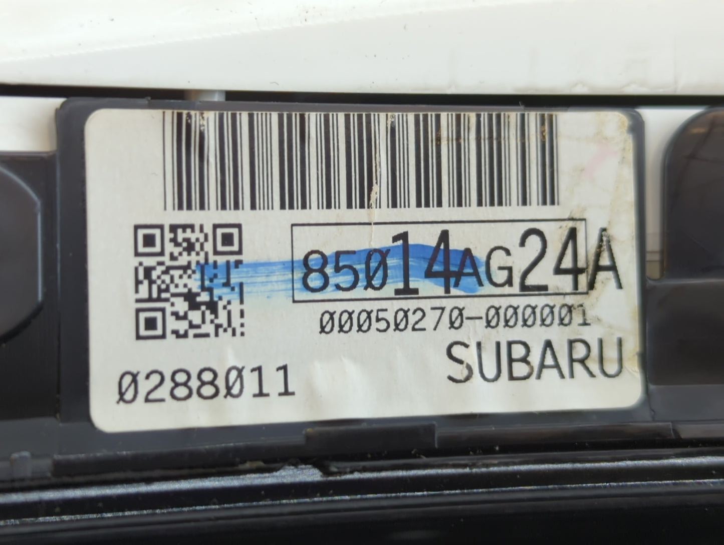 2006 Subaru Legacy Instrument Cluster Speedometer Gauges P/N:85014AG24A Fits OEM Used Auto Parts - Oemusedautoparts1.com