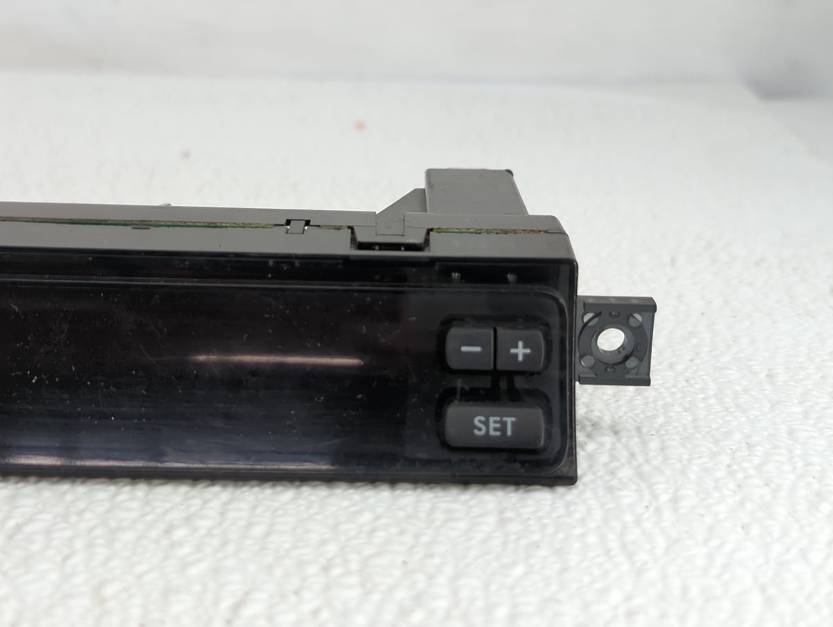2006 Subaru Outback Center Vent Cubby Clock Display - Oemusedautoparts1.com