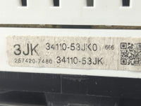 2006 Suzuki Xl-7 Instrument Cluster Speedometer Gauges P/N:34110-53JK0 257420-7480, 34110-53JK Fits OEM Used Auto Parts - Oe