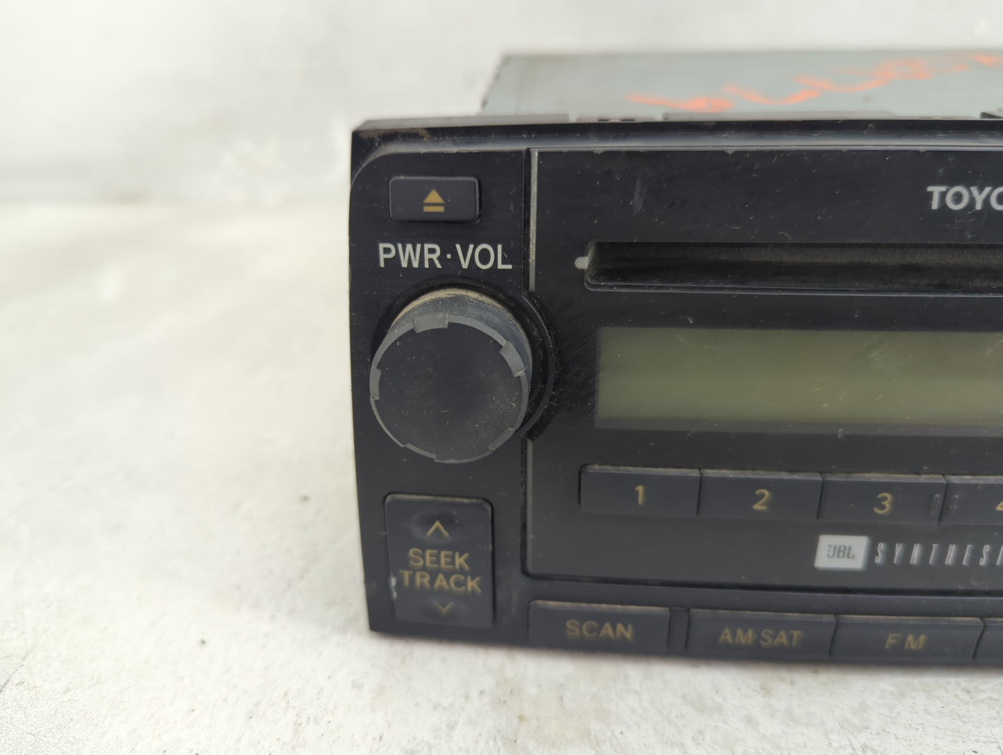2006-2009 Toyota 4runner Radio AM FM Cd Player Receiver Replacement P/N:86120-35340 Fits Fits 2006 2007 2008 2009 OEM Used A