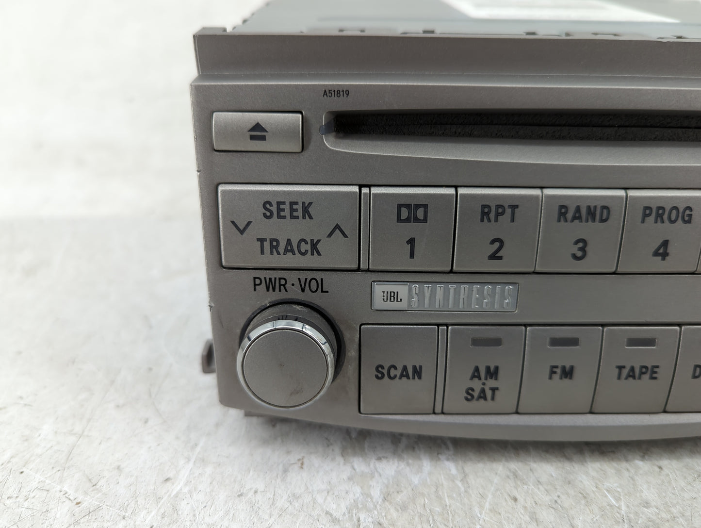 2006 Toyota Avalon Radio AM FM Cd Player Receiver Replacement P/N:86120-AC150 Fits OEM Used Auto Parts - Oemusedautoparts1.c