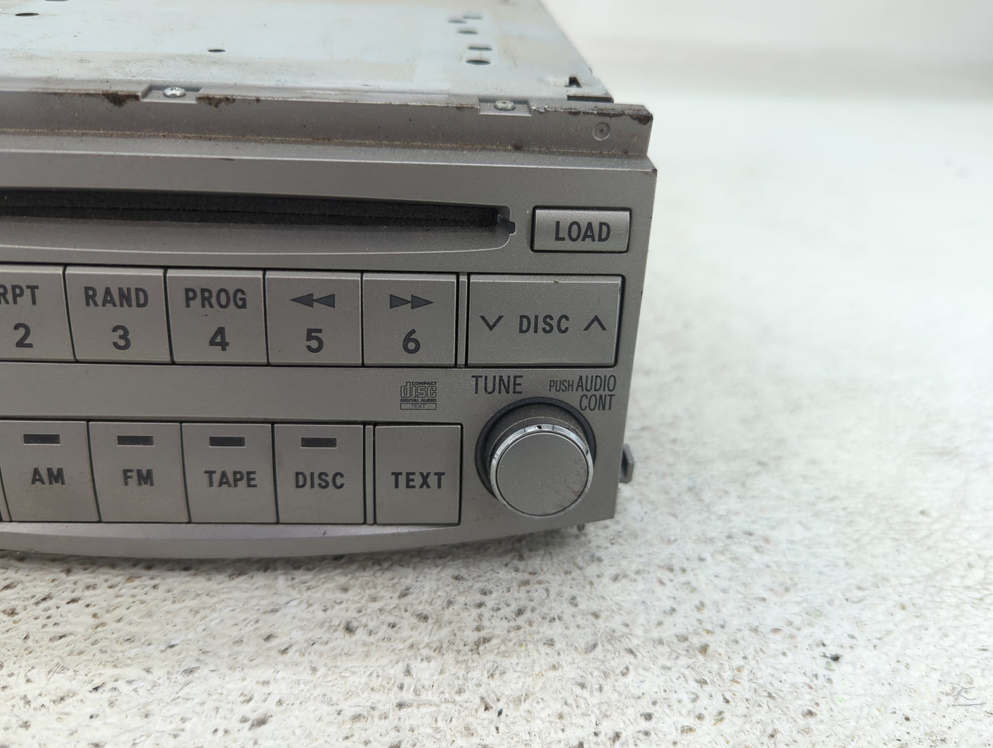 2005-2007 Toyota Avalon Radio AM FM Cd Player Receiver Replacement P/N:86120-AC140 Fits Fits 2005 2006 2007 OEM Used Auto Pa